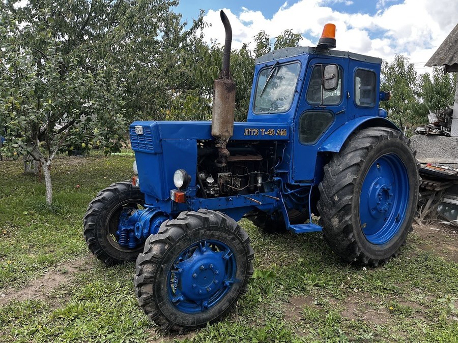 Т-40 АМ замена масла в двигателе